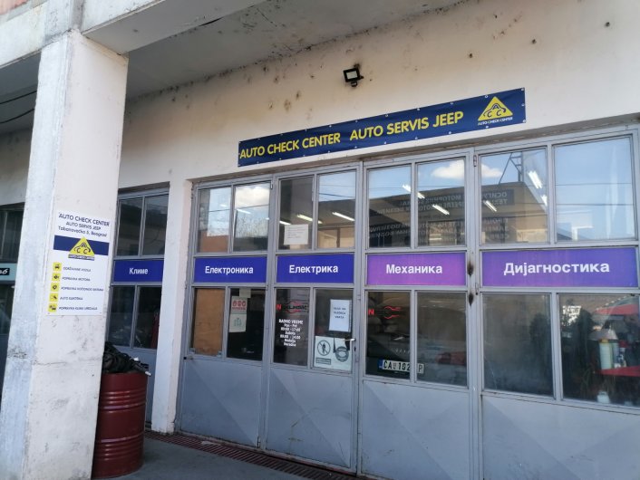 Auto servis Jeep